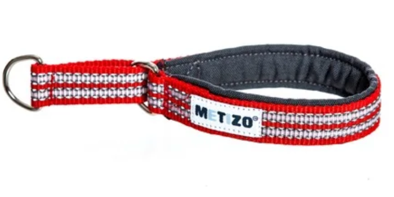 Metizohalsband, Halvstryp 45, 50, 55 cm/Metizo Collar, Martingale 45, 50, 55 cm