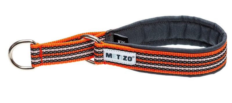 Metizohalsband, Halvstryp 45, 50, 55 cm/Metizo Collar, Martingale 45, 50, 55 cm