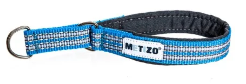 Metizohalsband, Halvstryp 45, 50, 55 cm/Metizo Collar, Martingale 45, 50, 55 cm